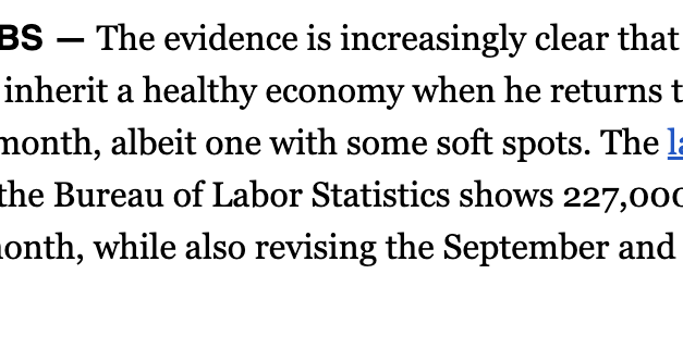 Corporate Media Prep To Blame Four Years Of Bidenflation On Second Trump Administration